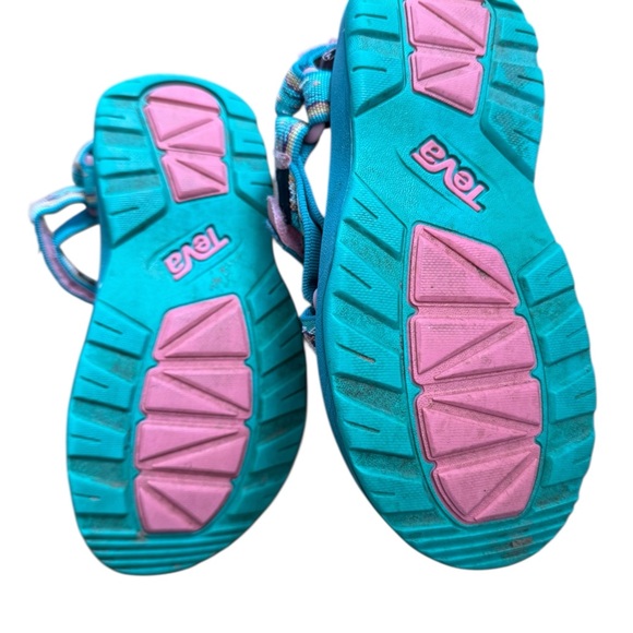 Teva Blue Sporty Sandals with Adjustable Straps - Picture 2 of 4